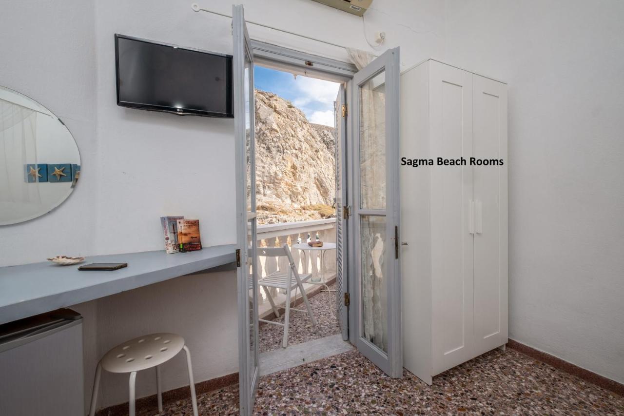 Sagma Beach Rooms Perissa  Exterior foto